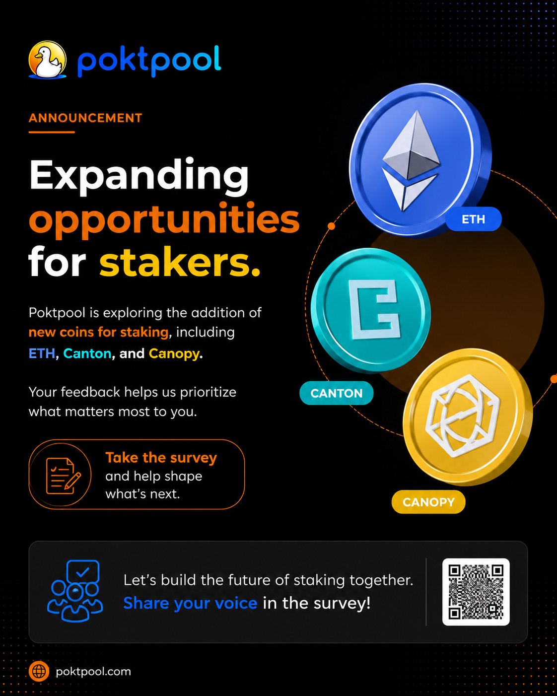 POKTPOOL is exploring new staking opportunities